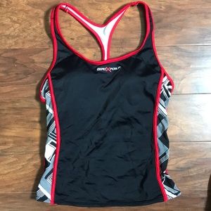 Sporty Swim Suit Top